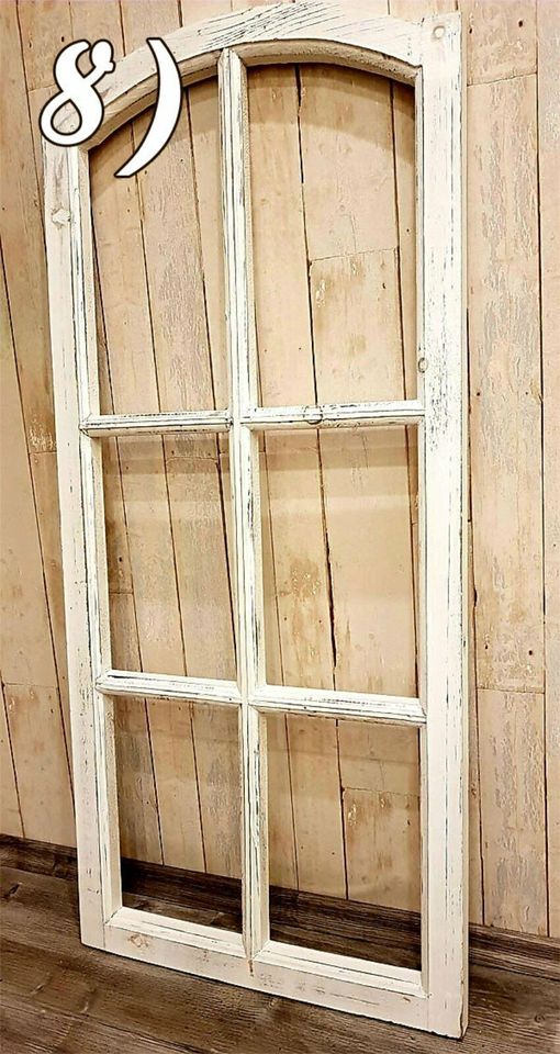 42 Deko Fensterrahmen Bilderrahmen altes Holzfenster Wanddeko NEU in Jever