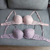 ESPRIT Push-UP 2 x Bügel-BH m.Spitze u.Vario-Trägern Gr. 75C rose Nordrhein-Westfalen - Langenfeld Vorschau