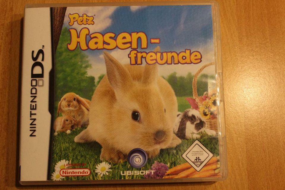 (NDS) Nintendo DS Spiel Petz Hasenfreunde (Hasen pflegen/versorg) in Villingendorf