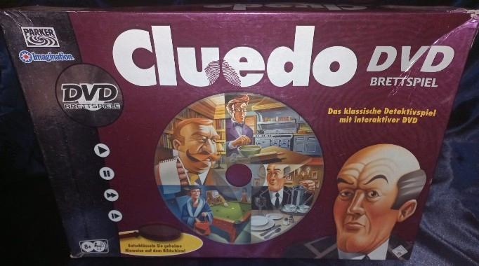 Cluedo DVD Brettspiel von Parker vollständig fast wie neu in Dresden