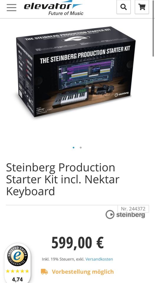 Steinberg Audio Interface Production Starter Kit in Esslingen
