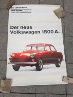 5 Poster "Der neue Volkswagen 1500 A." VW original Retro Rheinland-Pfalz - Höhr-Grenzhausen Vorschau