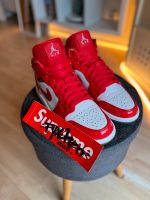 Nike Jordan 1 Mid Barcelona rot Lackleder air max Sb dunk NB Nordrhein-Westfalen - Rösrath Vorschau