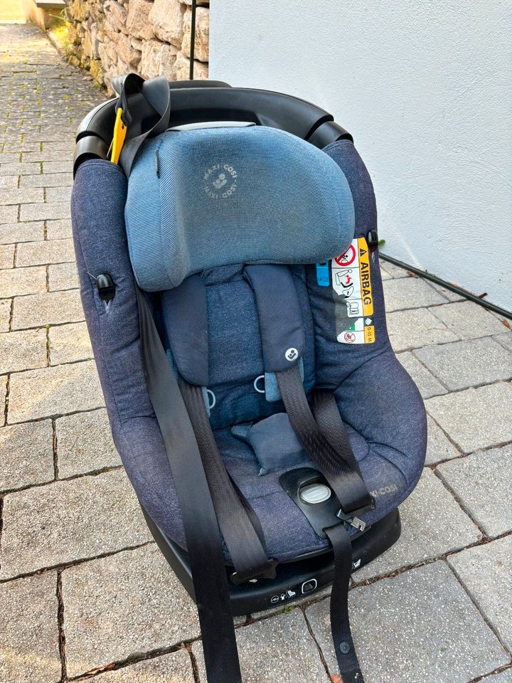 Maxi-Cosi AxissFix Autositz, 360° drehbarer Kindersitz mit ISOFIX in Mainz