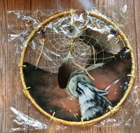 Dreamcatcher Traumfänger Wolf Lederbild  NEU OVP Schleswig-Holstein - Remmels Vorschau