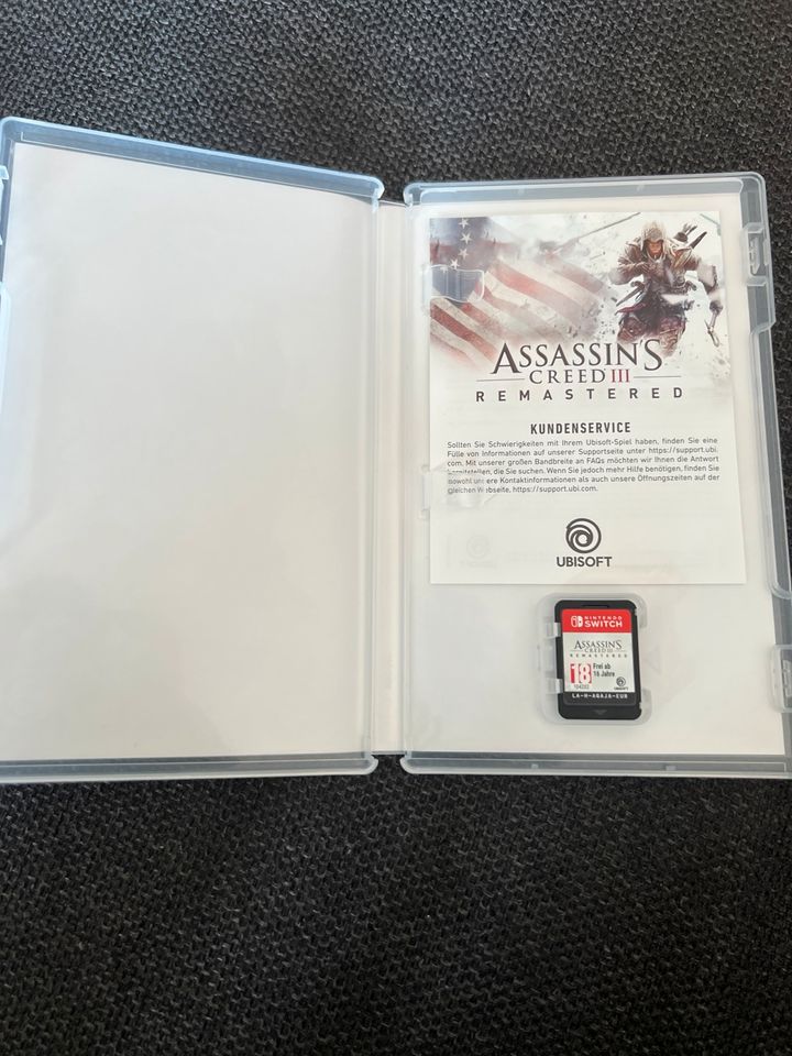 Assassins Creed III Remastered Nintendo Switch Spiele in Gronau (Westfalen)