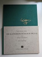 Beethoven Klaviersonate Opus 110 Faksimile Ausgabe und Beiheft Bayern - Kammeltal Vorschau