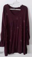 Langarm Shirt von Via Appia due Größe 48 in bordeaux Bayern - Würzburg Vorschau