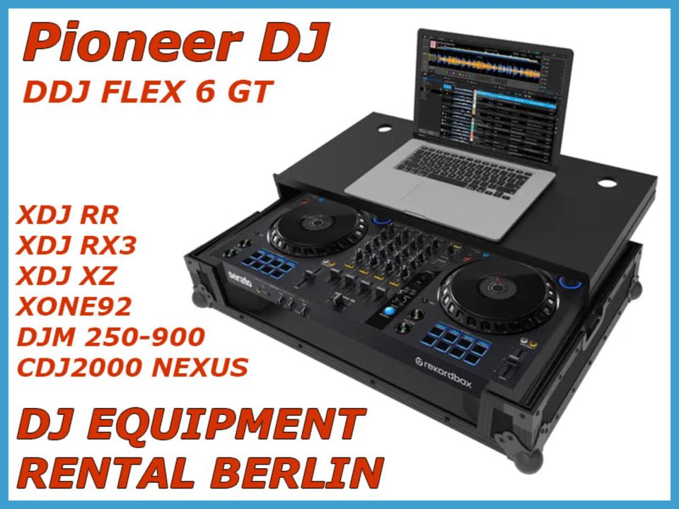 HAUPTSTADT VERLEIH: Soundboks, PA-Musikanlagen, AKKU-Boxen, PA-Anlagen, Pioneer CDJ XDJ RX3 RR Flex6 XZ DJ Controller Mischpult & Powerstation, Nebelmaschinen MIETEN LEIHEN BORGEN in Berlin