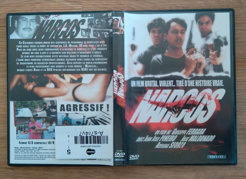 Narcos Original DVD Französisch in Michelstadt