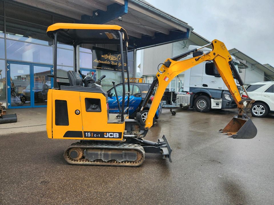 JCB 15C Minibagger - Bagger in Westerheim