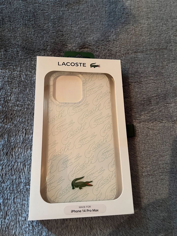 Lacoste handyhülle iPhone 14 Pro Max in Burgebrach