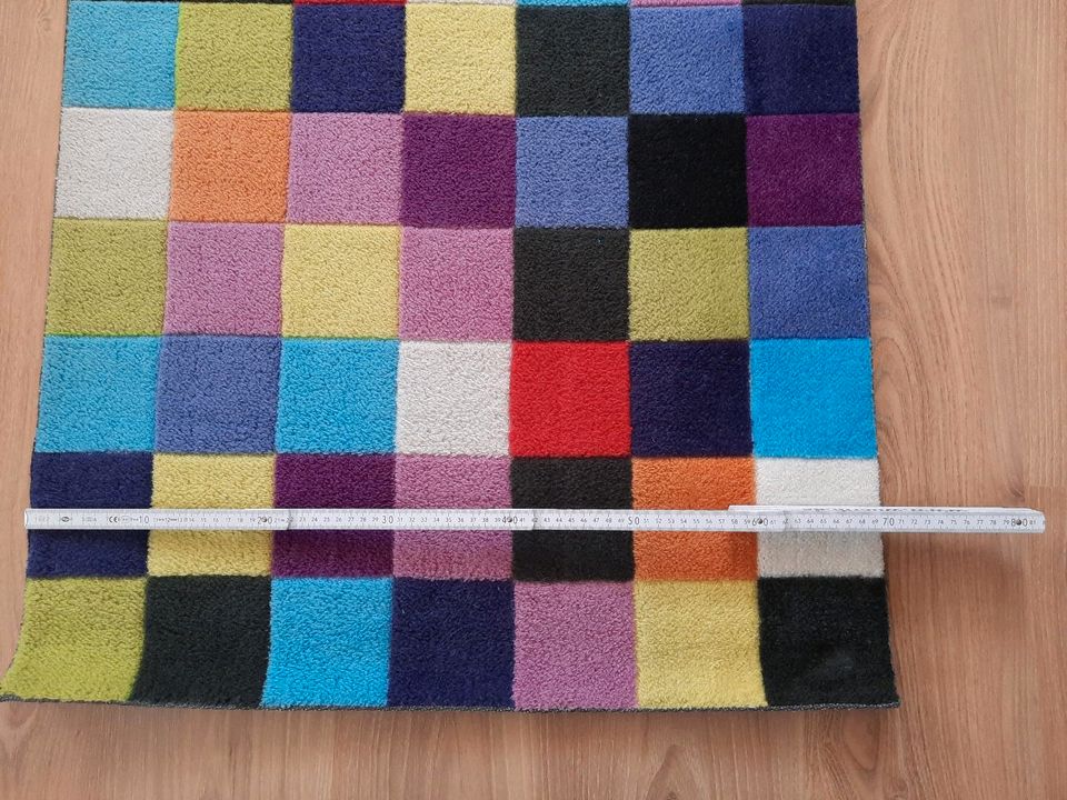 Teppich bunt Kinderzimmer Teppich Läufer Vorleger 70x140 cm in Wilsdruff