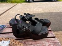 Buffalos Holz Leder Sandalen Größe 40 Dresden - Pieschen Vorschau