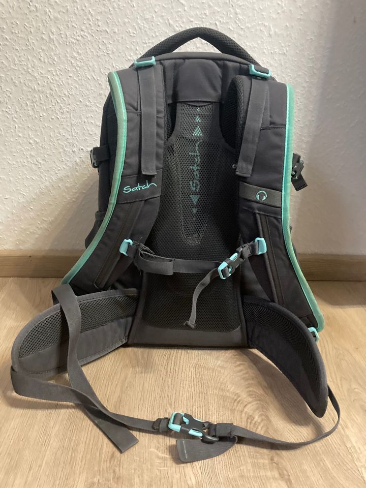 Satch Schulrucksack Grey/ Mint in Nürnberg (Mittelfr)