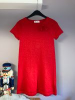 H&M Kleid rot mit Glitzer Weihnachten Silvester 134/140❤️ Bayern - Rimpar Vorschau