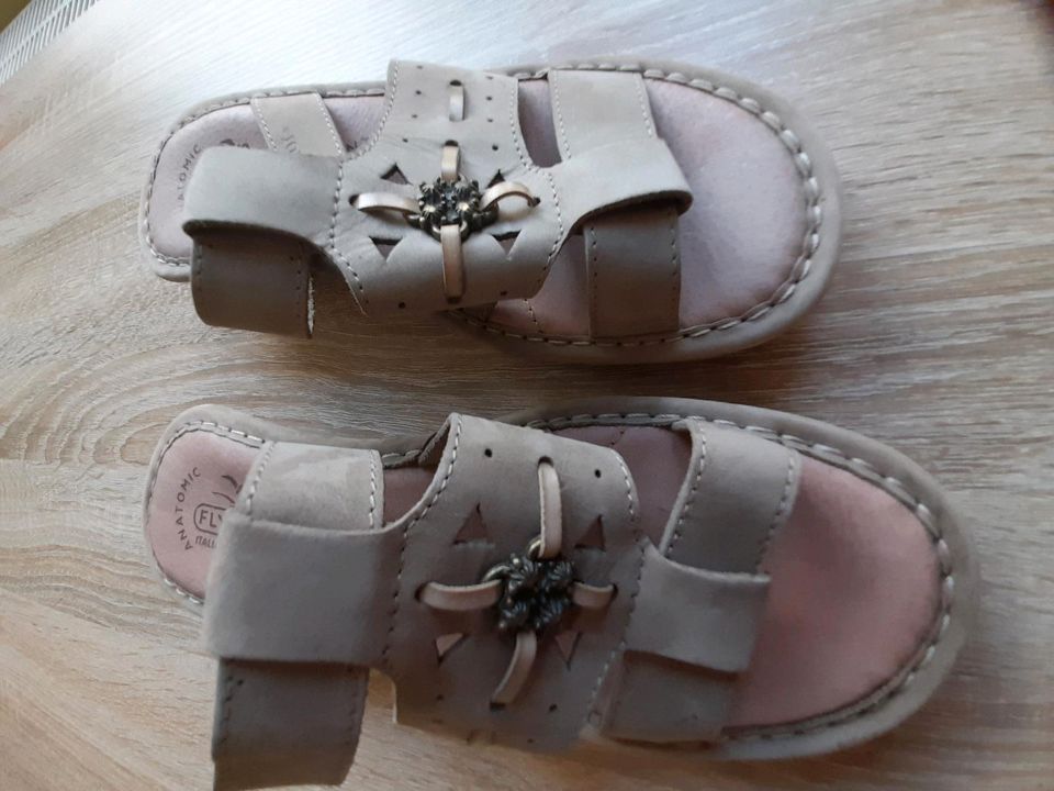 Pantolette/ Fly Flot/ Gr.38/ Neu in Zella-Mehlis