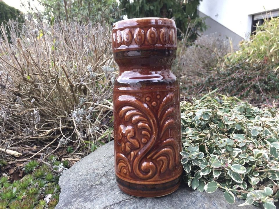 Retro schicke Blumenvase aus Keramik DDR ca. 21 cm hoch in Jena