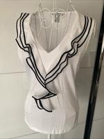 Sommer Top Damen, weiß mit Rüschen, H&M, Größe S Bremen - Osterholz Vorschau