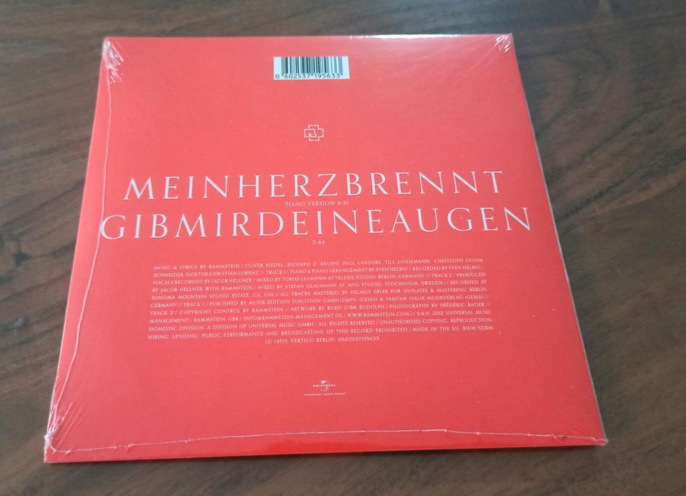 Rammstein LP Mein Herz Brennt in Oldenburg