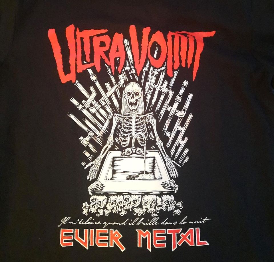 Evier Metal by Ultra Vomit Herren T-Shirt Gr.M schwarz in Güglingen