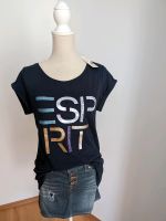 Neu Esprit T-Shirt Gr.XS dunkelblau Print Shirt Sommer Baden-Württemberg - Reutlingen Vorschau