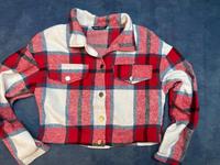 Fleece Hemd Jacke Shein Gr. XS rot kariert Baden-Württemberg - Ostfildern Vorschau