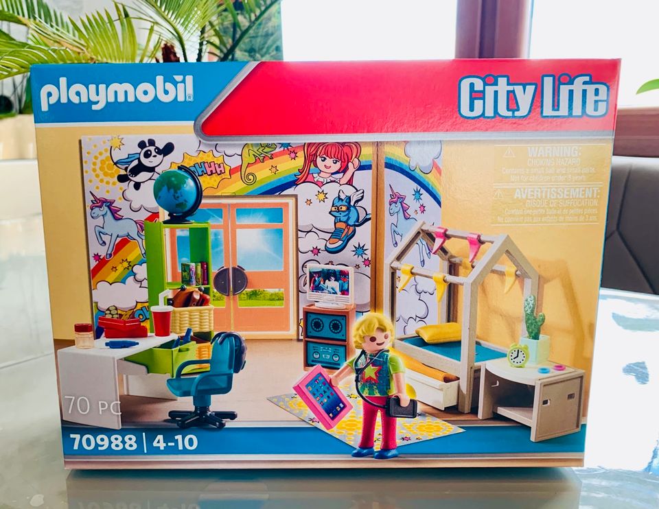 Playmobil City Life 70988 Jugendzimmer Kinderzimmer in Künzell