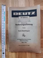 Deutz Radschlepper D40 - F3L 712 - Bedienungsanleitung - Original Niedersachsen - Göttingen Vorschau