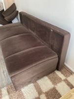 Braune Sofa mit vier Kissen Vegesack - Grohn Vorschau