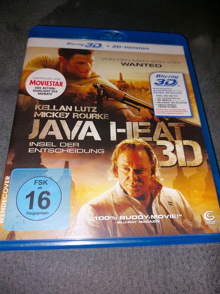 Film auf BluRay in 3D: Java Heat - Insel der Entscheidung in St. Johann