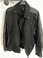 Schwarze Biker Jacke Bayern - Augsburg Vorschau