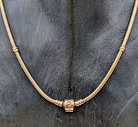 Pandora Schlangenkette 585/14K Halskette Gelbgold 50cm 38,5Gramm Kiel - Hassee-Vieburg Vorschau
