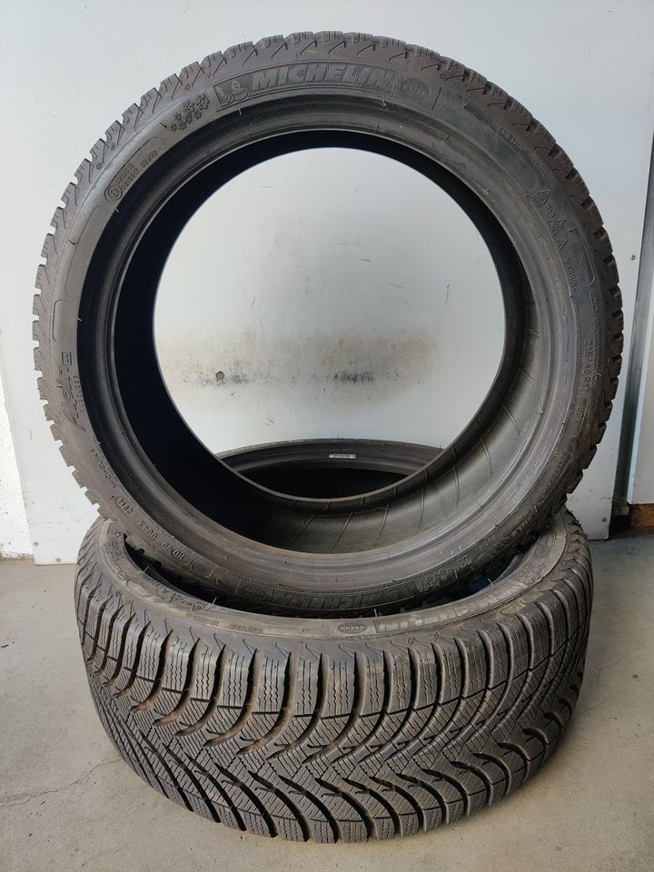 2 x Michelin Alpin A4 215/40 R17 87V  WINTERREIFEN 7,2mm in Kall