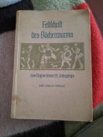 Altes Buch aus Dachbodenfund Festschrift des Bücherwurms 1939 Sachsen-Anhalt - Arnstein Vorschau