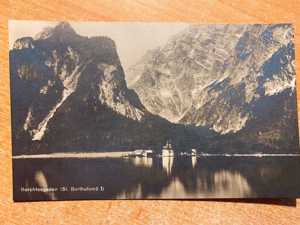 Sammlung alter Postkarten Salzburg, Königssee, Berchtesgaden in Wünschendorf