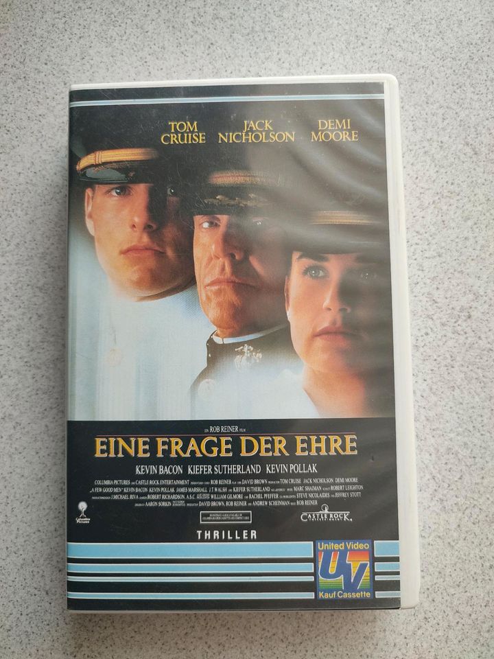 Video Kassette "Eine Frage der Ehre" in Köln