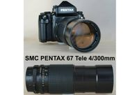 PENTAX 67 4,0/300mm NEU-Zustand TELE-Objektiv für 6x7 67 67II Nordrhein-Westfalen - Velen Vorschau