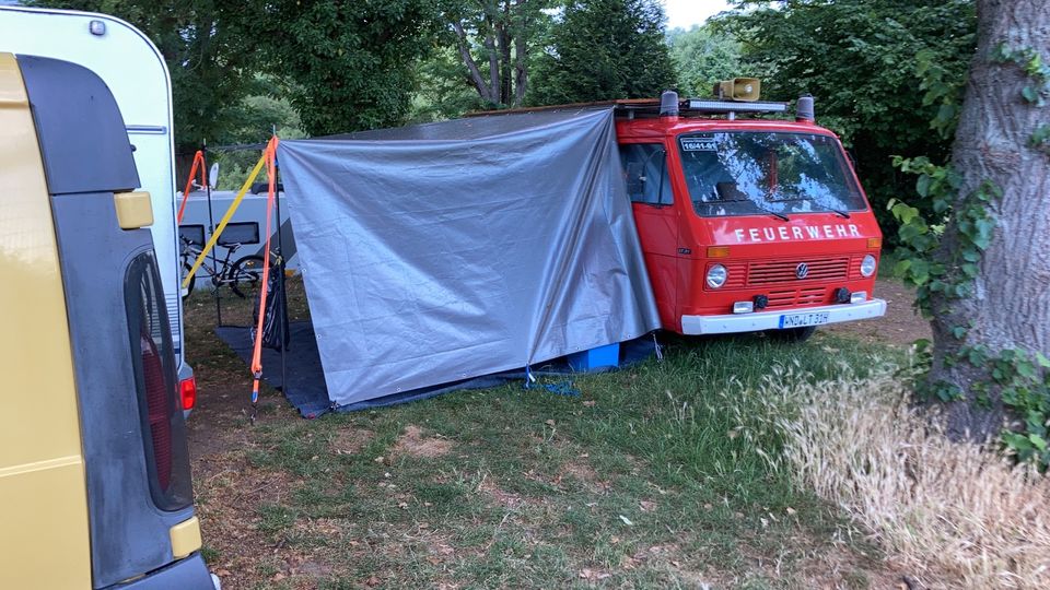 Vw lt 1 ex Feuerwehr Camper in Marpingen