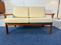 STUDIOKOMFOR Teak S. ELLEKAER 2-Seater SOFA 2x vorhanden  LEATHER Münster (Westfalen) - Centrum Vorschau