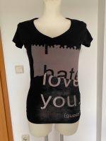 Guess Damen T-Shirt Größe S / 36 Schwarz Steinchen Sehr Gut Nordrhein-Westfalen - Kreuztal Vorschau