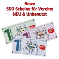 REWE Aktion 2024 - 500 Scheine für Vereine - NEU & Unbenutzt Nordrhein-Westfalen - Leverkusen Vorschau