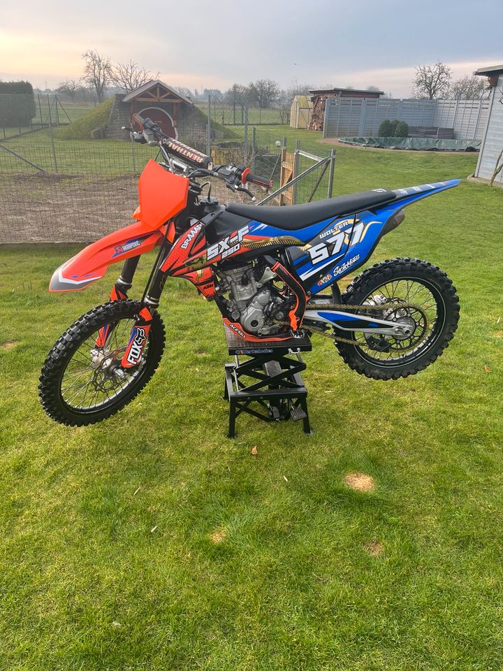 KTM SXF 250 2017 in Rätzlingen bei Haldensleben