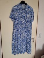 Kurzarm Kleid mit Muster Blau Weiß, Größe 46, Steilmann Bremen-Mitte - Ostertor Vorschau