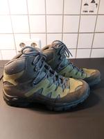 Wanderschuhe HanWag grün grau Leder 42 Baden-Württemberg - Mannheim Vorschau