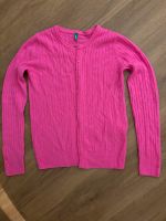 Benetton Mädchen Strickjacke Gr.L (8-9J.) Pink Hessen - Friedrichsdorf Vorschau