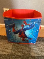 Kinderspielzeugkiste Spiderman zu verschenken Nordrhein-Westfalen - Mettmann Vorschau