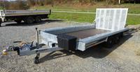 PKW Anhänger Maschinentransporter mieten 3,5t 3500kg 100km/h Zul. Bayern - Konzell Vorschau