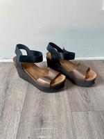 Sansibar Sandalen Leder High-Heel-Sandalette plateau Nordrhein-Westfalen - Dormagen Vorschau