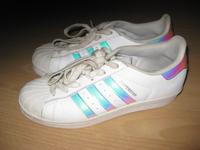 Adidas Superstar 38,5 Weiß Holo Hessen - Schauenburg Vorschau